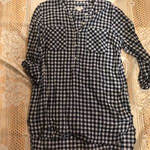 Extra long , long sleeve blouse